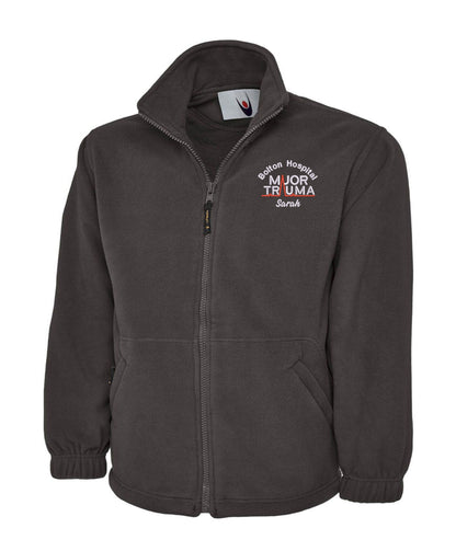 Major Trauma Fleece Jacket | Personalised Embroidered Major Trauma Fleece UK