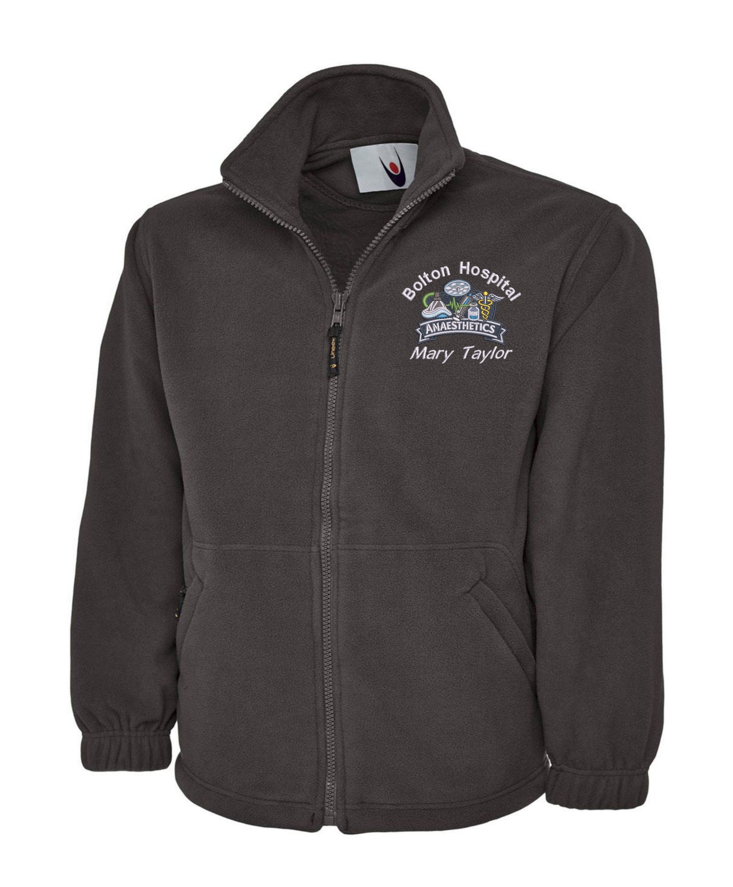 Anaesthetics Fleece | Personalised Embroidered NHS Clothing UK