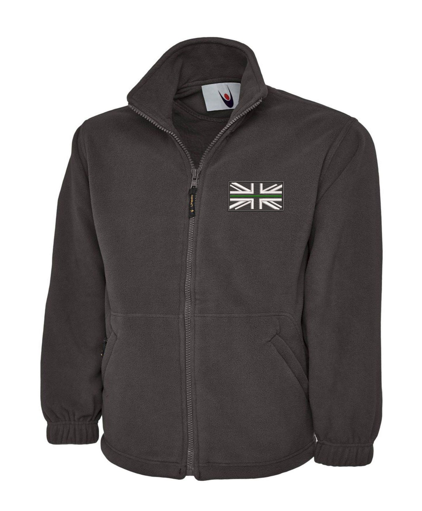 Ambulance Service Green Line Embroidered fleece