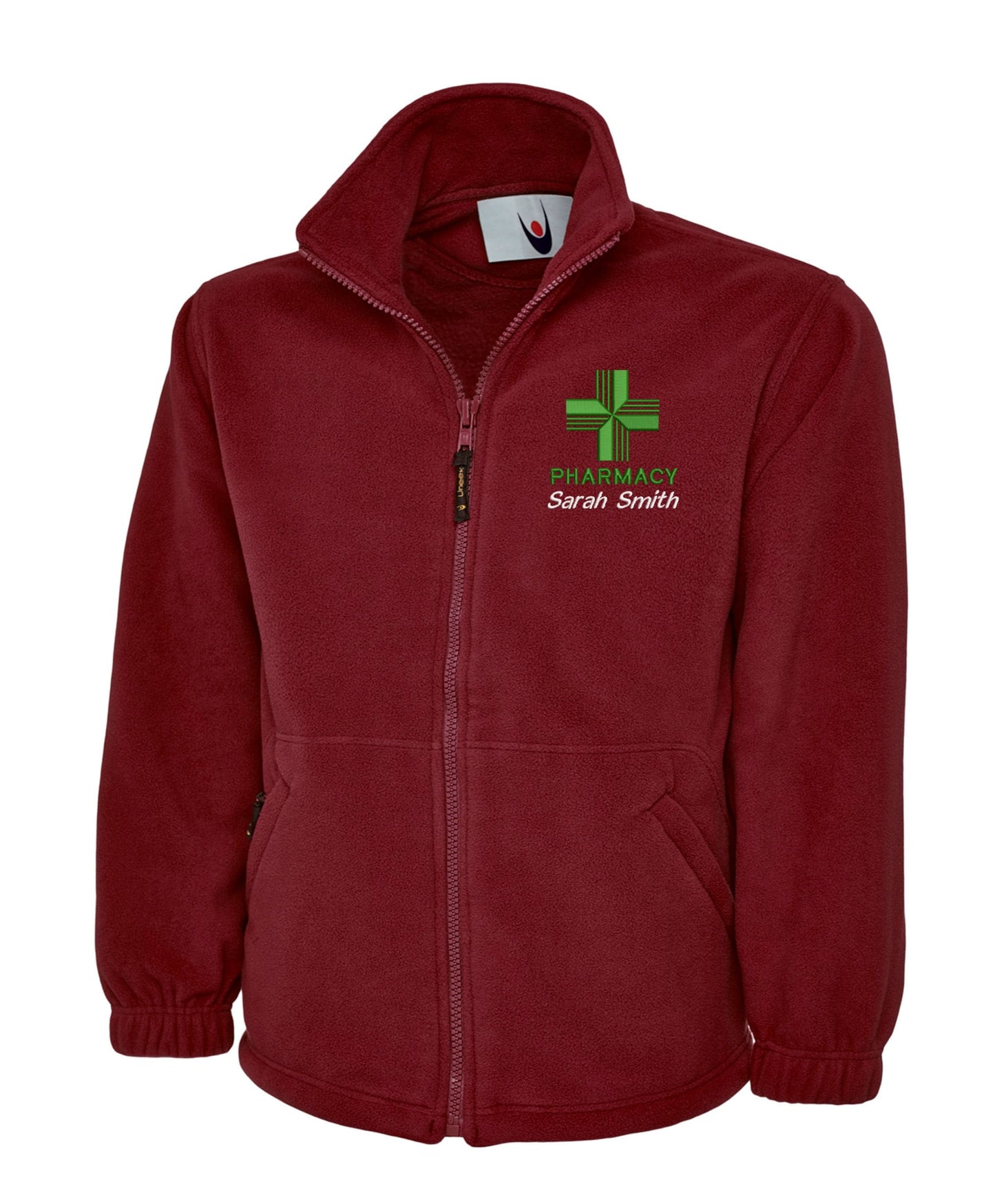 Pharmacy Uniforms UK | Personalised Embroidered Pharmacy Fleece
