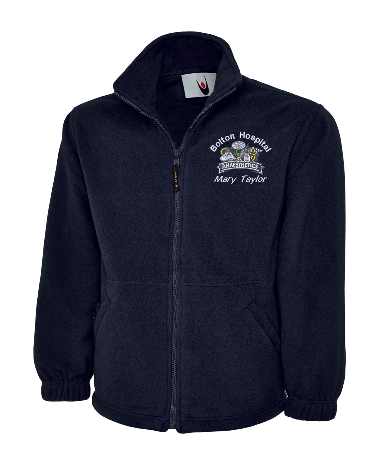 Anaesthetics Fleece | Personalised Embroidered NHS Clothing UK
