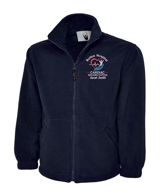 Cardiac Rehabilitation Fleece | Personalised Embroidered NHS Clothing UK