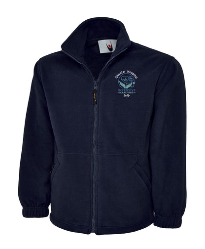 Intensive Care Fleece | Personalised Embroidered NHS Uniform UK