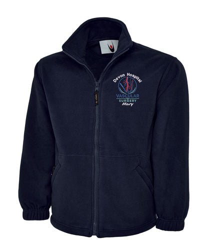 Vascular Surgery Fleece | Personalised Embroidered NHS Uniform UK