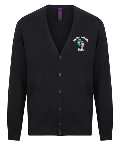 NHS Student Midwife  Henbury Cardigan – Personalised Embroidered Healthcare Workwear | Nurses & NHS Staff (Copy)