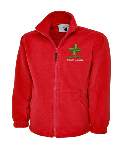 Pharmacy Uniforms UK | Personalised Embroidered Pharmacy Fleece