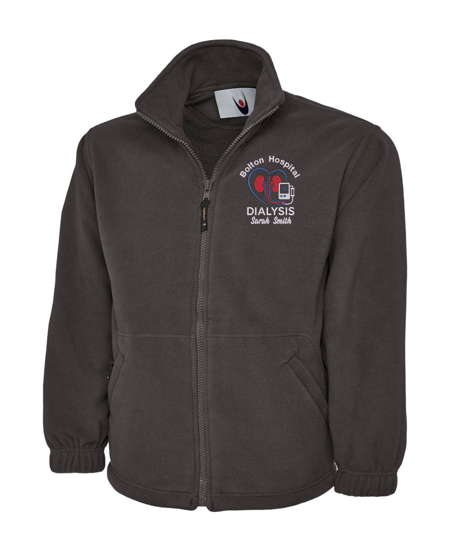 Dialysis Fleece UK | Personalised Embroidered NHS Fleece