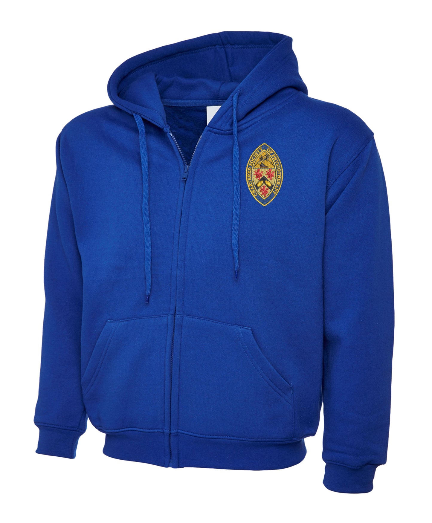 CSP Physiotherapy Zipped Hoodie | Personalised Embroidered Physiotherapy Uniform UK